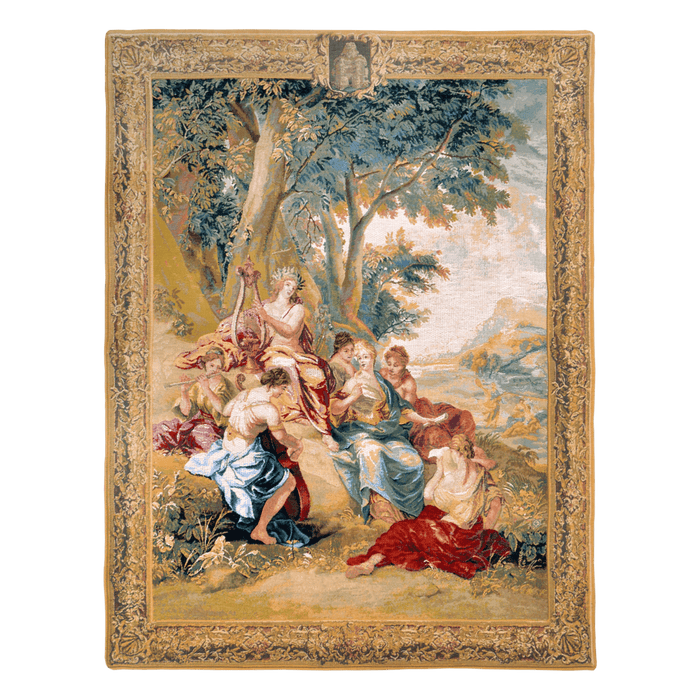Flemish 3'4" x 4'4" Multi Tapestry 236