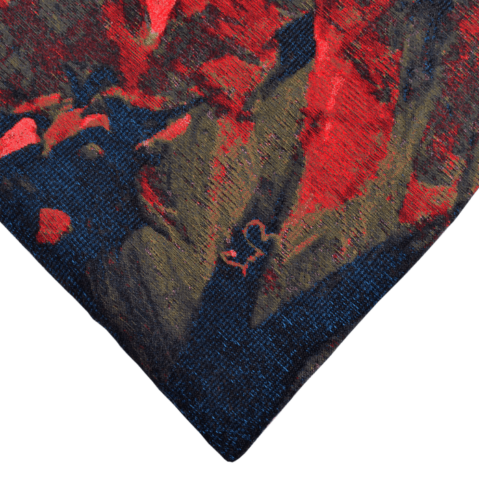 Flemish 3' x 4'5" Red Tapestry 238
