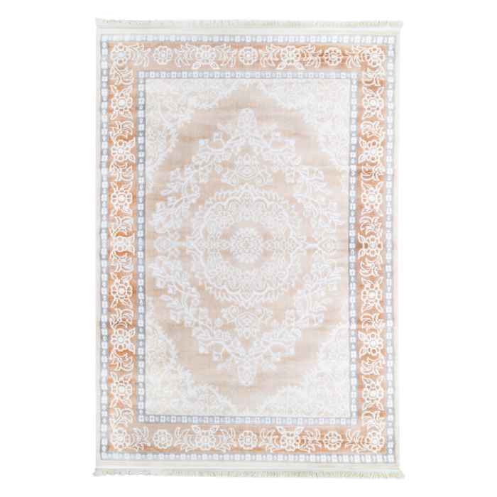 Mist Pink Traditional Rug