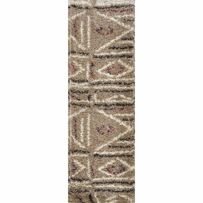 Summit Taupe Abstract Rug