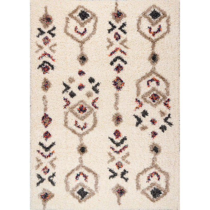 Summit Ivory Abstract Pattern Rug