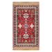 CamRugs.Ca red traditional washable accent mat.