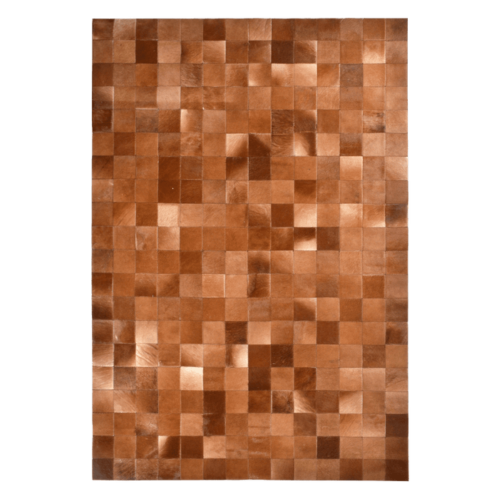 Naturals Collection Vintage 4'5 X 6'5" Brown Cowhide Area Rug