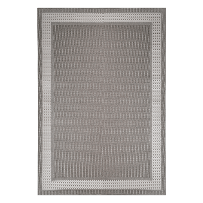 Cozy Taupe Outdoor Rug