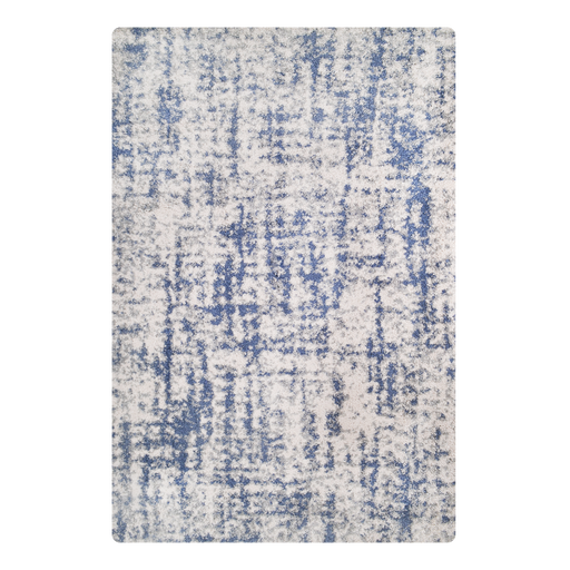 CamRugs.Ca blue abstract shag area rug.