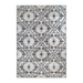 CamRugs.Ca cream and blue geometric traditional area rug.