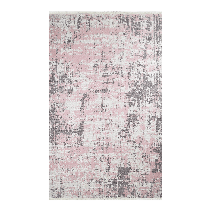 CamRugs.Ca pink distressed abstract area rug.