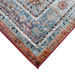 Corner of a CamRugs.Ca multi-colour traditional area rug.