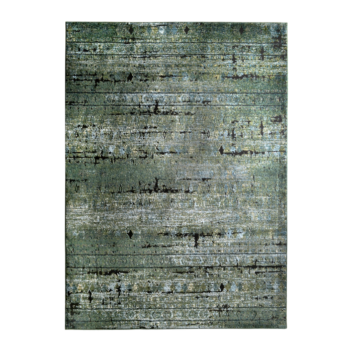 CamRugs.Ca green distressed abstract area rug.