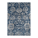 CamRugs blue floral traditional area rug.