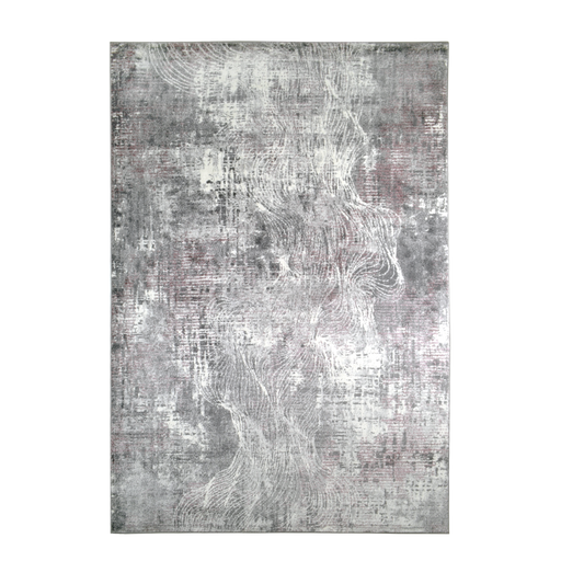 CamRugs grey abstract area rug.