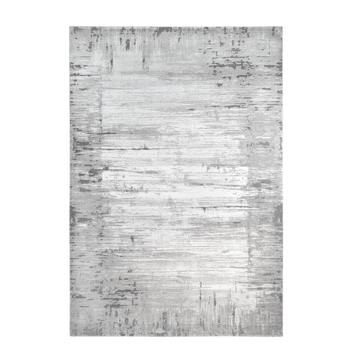 CamRugs grey abstract area rug.