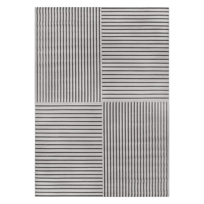 Country Elite Black and Grey Outdoor Rug