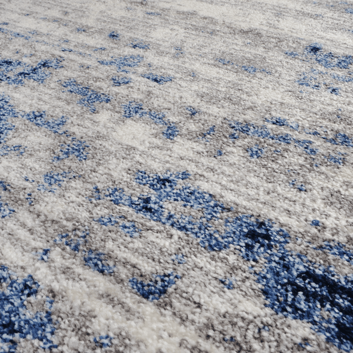Blue Abstract Rug