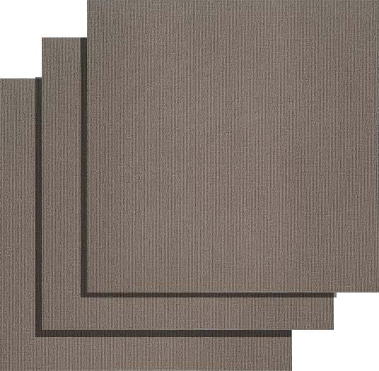 Taupe Carpet Tile 19.69" X 19.69" (50cm X 50cm)
