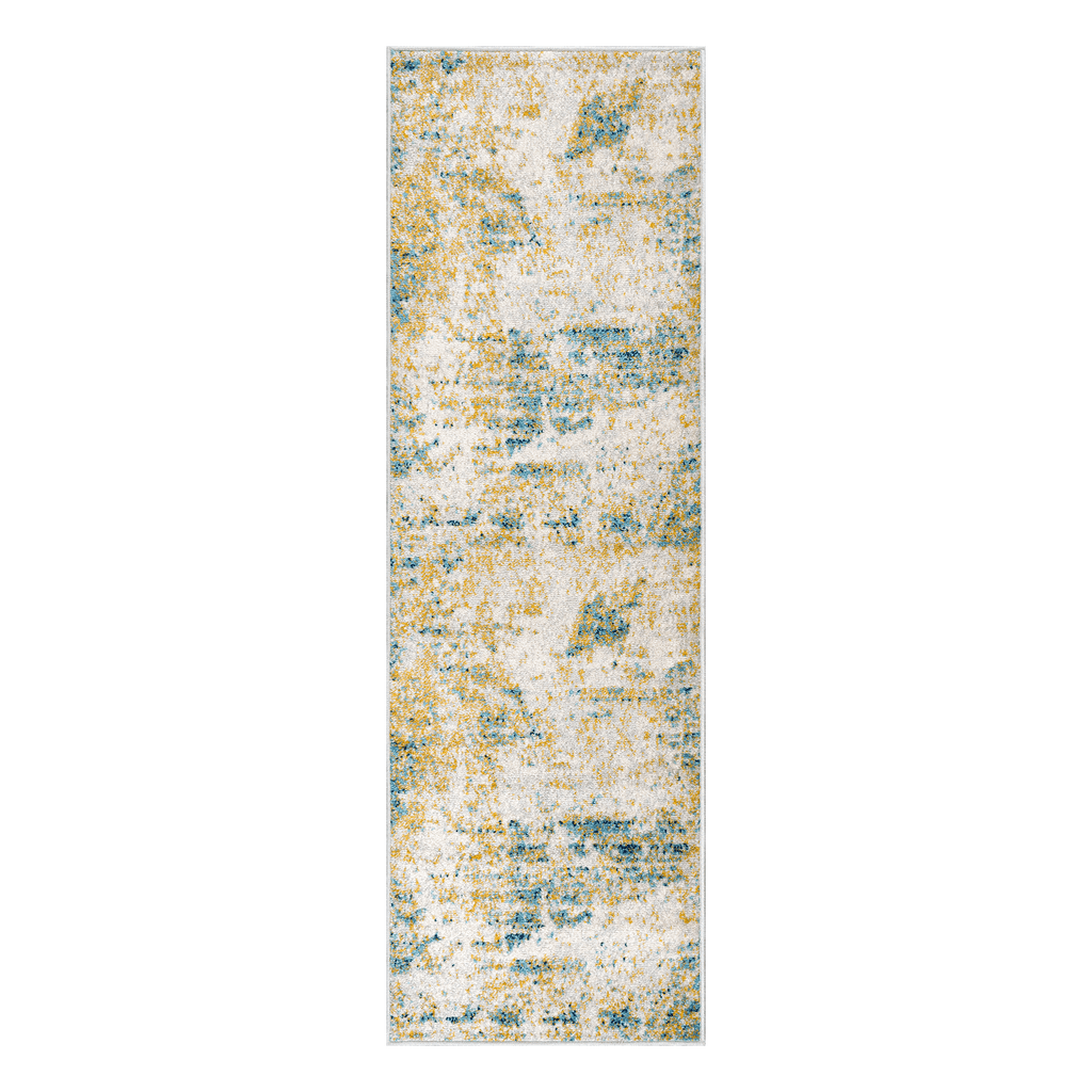 Adalin Beige Abstract Rug