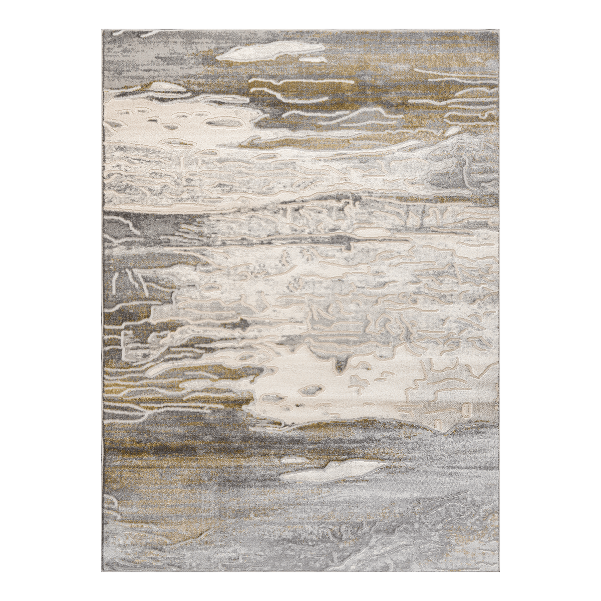 Sable Grey Beige Abstract Rug — Cam Rugs